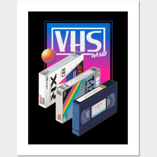 VHS world Posters and Art